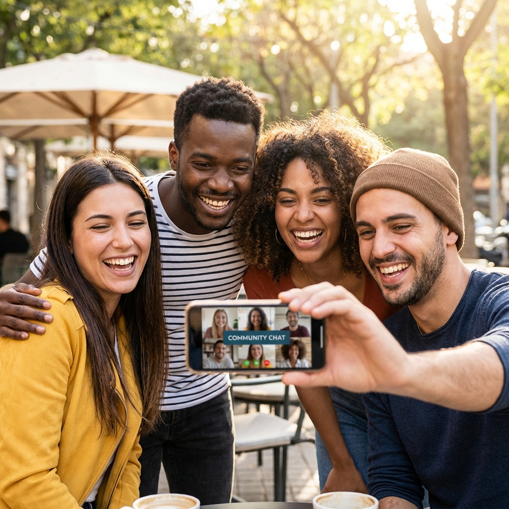 People connecting on GupBuzz